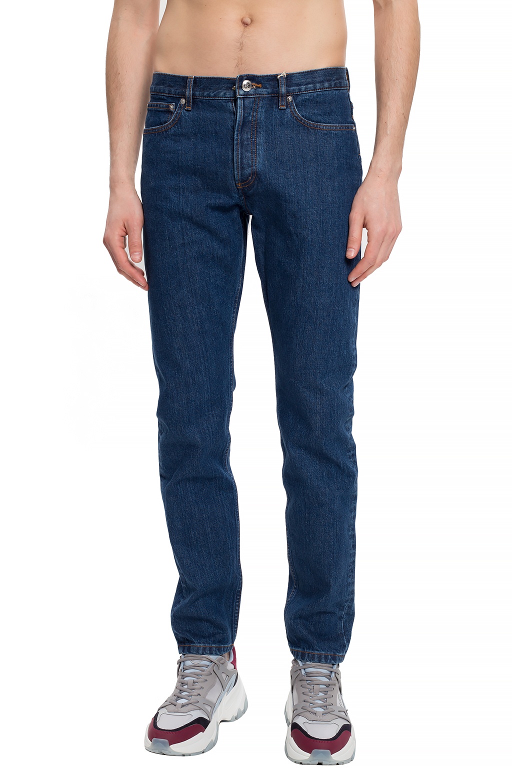 A.P.C. Jeans with stitching details